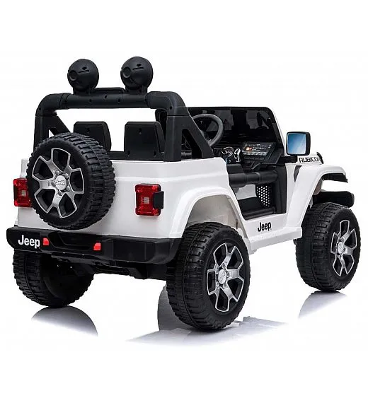 12V JEEP Wrangler RUBICON 4x4 Li - auto na akumulator, bijeli Beneo