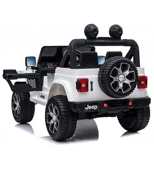 12V JEEP Wrangler RUBICON 4x4 Li - auto na akumulator, bijeli Beneo