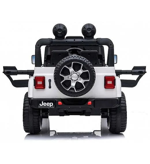 12V JEEP Wrangler RUBICON 4x4 Li - auto na akumulator, bijeli Beneo
