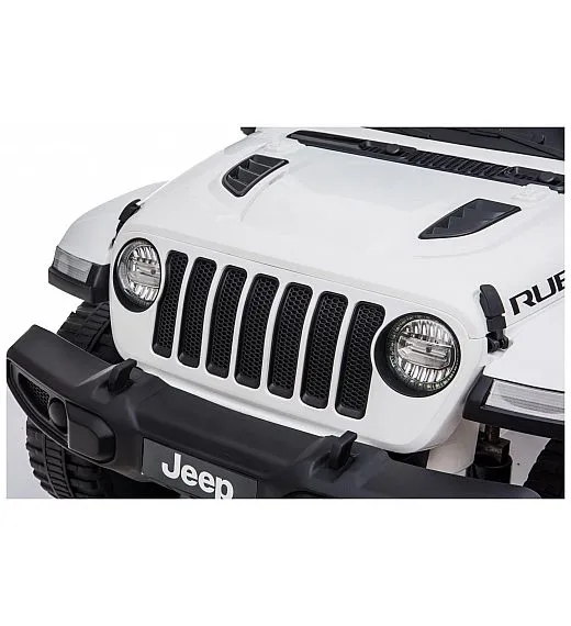 12V JEEP Wrangler RUBICON 4x4 Li - auto na akumulator, bijeli Beneo