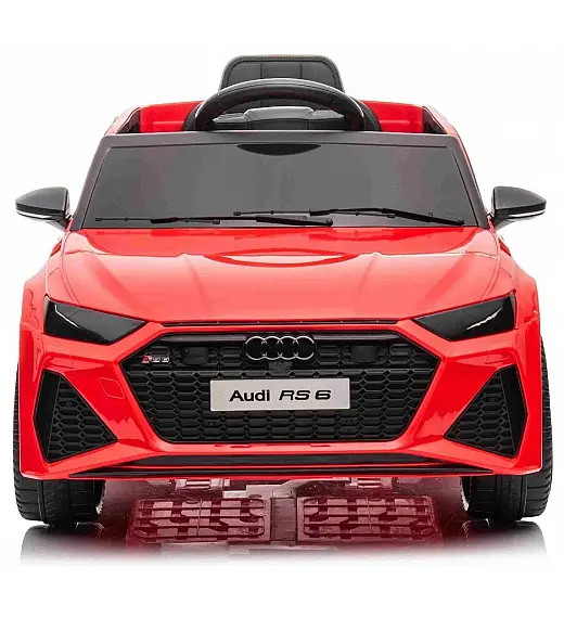 Auto za djecu Audi RS6, 12V, crveni