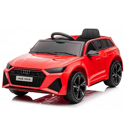 Auto za djecu Audi RS6, 12V, crveni