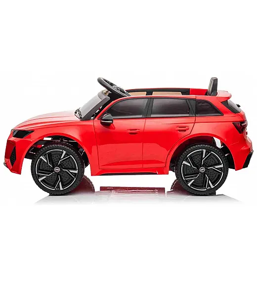 Auto za djecu Audi RS6, 12V, crveni