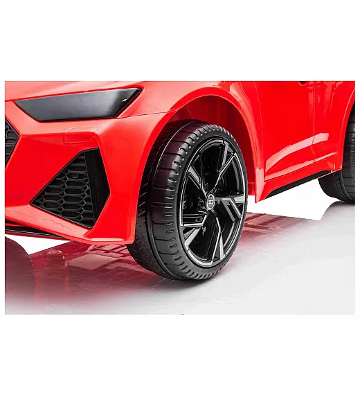 Auto za djecu Audi RS6, 12V, crveni