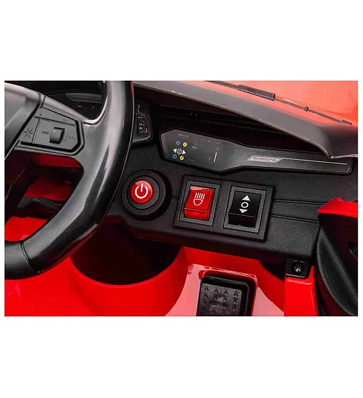 Auto za djecu Audi RS6, 12V, crveni