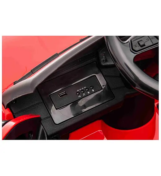 Auto za djecu Audi RS6, 12V, crveni