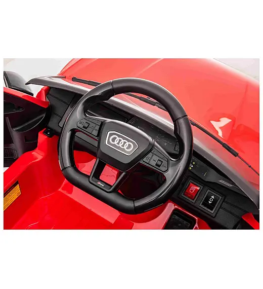 Auto za djecu Audi RS6, 12V, crveni