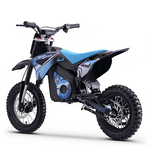 36V kros motor za otroke GAZELLE 1000W, 35km/h – moder Beneo