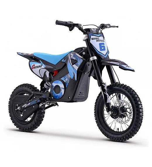 36V kros motor za otroke GAZELLE 1000W, 35km/h – moder Beneo
