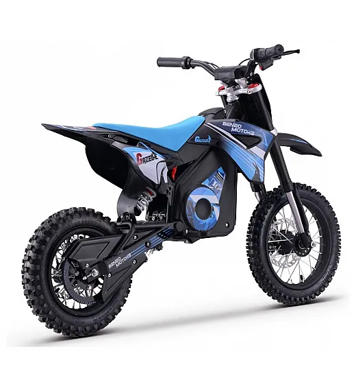36V kros motor za otroke GAZELLE 1000W, 35km/h – moder Beneo