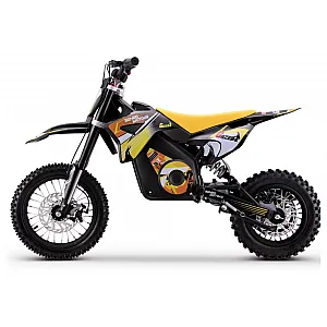 36V kros motor za otroke GAZELLE 1000W, 35km/h – rumen
