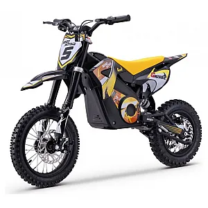 36V kros motor za otroke GAZELLE 1000W, 35km/h – rumen