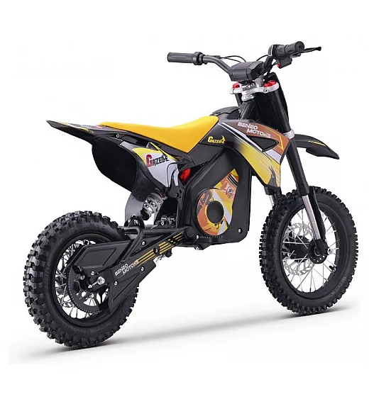 36V kros motor za otroke GAZELLE 1000W, 35km/h – rumen Beneo