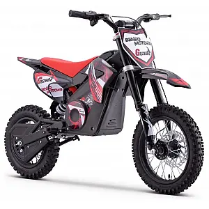 36V mini moto cross GAZELLE 1000W, 35km/h, do 65kg – rdeč
