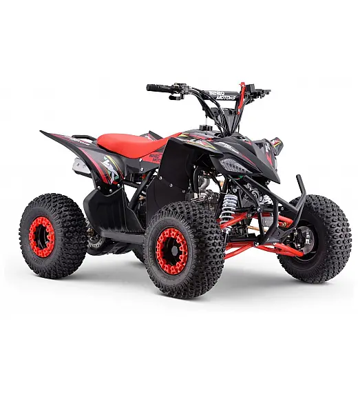 Otroški 4 kolesnik ZXY, bencin, 125cc, 60 km/h, nosilnost do 90 kg, premium pnevmatike, rdeč