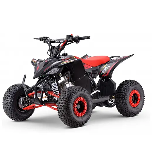 Otroški 4 kolesnik ZXY, bencin, 125cc, 60 km/h, nosilnost do 90 kg, premium pnevmatike, rdeč