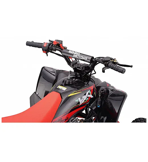 Otroški 4 kolesnik ZXY, bencin, 125cc, 60 km/h, nosilnost do 90 kg, premium pnevmatike, rdeč