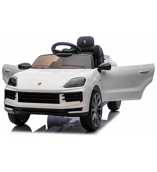 Dječji auto na akumulator Porsche Cayenne, 11V, li-baterija, bijeli
