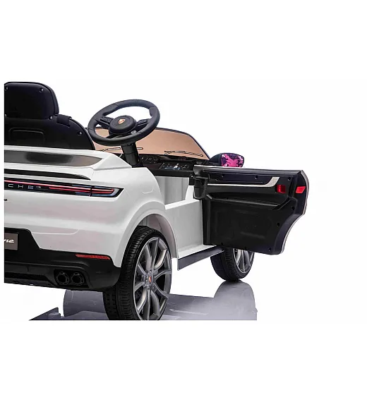 Dječji auto na akumulator Porsche Cayenne, 11V, li-baterija, bijeli