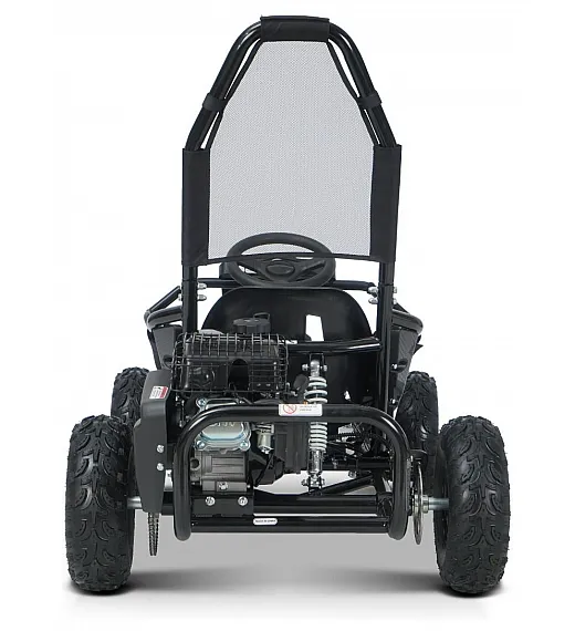 Otroški bencinski gokart Buggy RSX 98 cm³, 30 km/h, črn