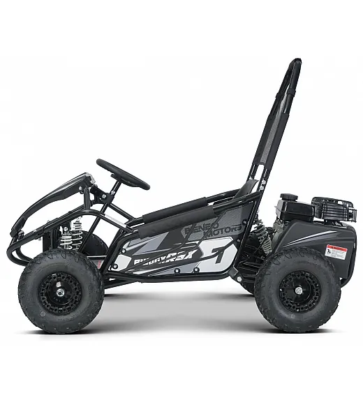 Otroški bencinski gokart Buggy RSX 98 cm³, 30 km/h, črn