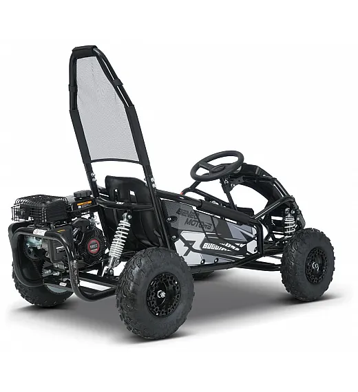 Otroški bencinski gokart Buggy RSX 98 cm³, 30 km/h, črn