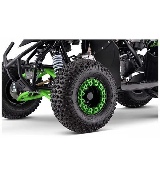 Štirikolesnik za otroke ZXY, bencin, 125cc, 60 km/h, nosilnost do 90 kg, premium pnevmatike, zelen