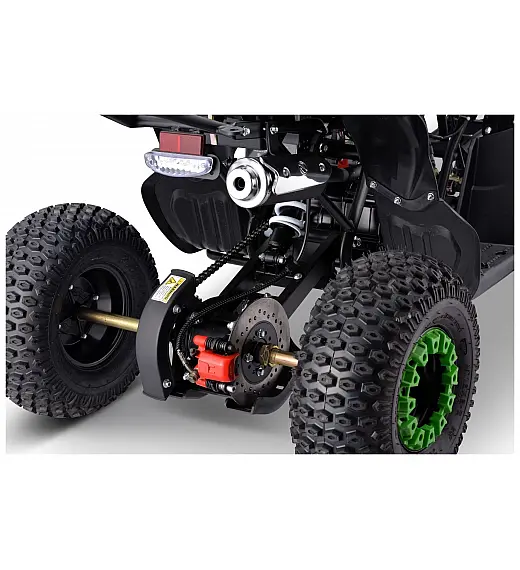 Štirikolesnik za otroke ZXY, bencin, 125cc, 60 km/h, nosilnost do 90 kg, premium pnevmatike, zelen