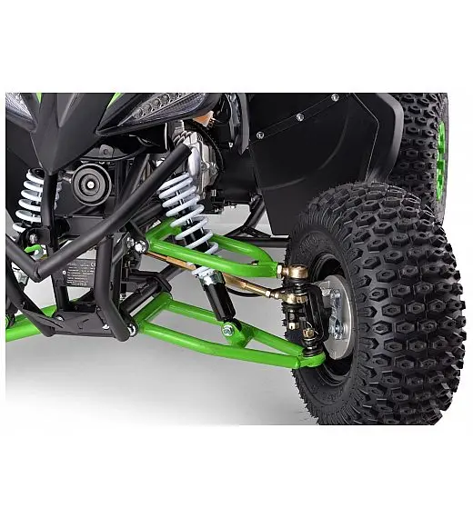 Štirikolesnik za otroke ZXY, bencin, 125cc, 60 km/h, nosilnost do 90 kg, premium pnevmatike, zelen