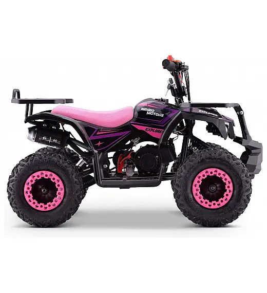 Quad za djevojčice Explorer, benzinski 50cc, 40km/h, do 60 kg, ružičasti