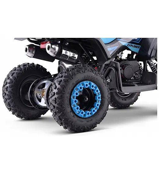 Dječji quad Explorer, benzinski 50cc, 40km/h, do 60 kg, plavi