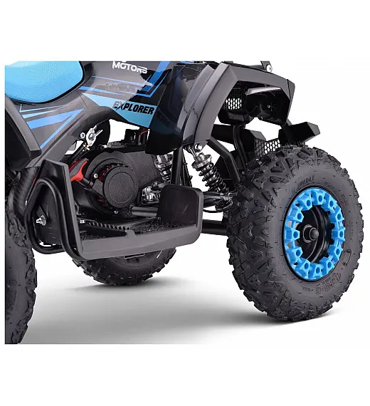 Dječji quad Explorer, benzinski 50cc, 40km/h, do 60 kg, plavi