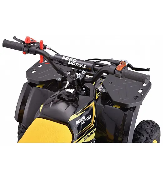 Quad za djecu Explorer, benzinski 50cc, 40km/h, do 60 kg, žuti