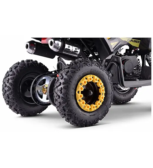 Quad za djecu Explorer, benzinski 50cc, 40km/h, do 60 kg, žuti