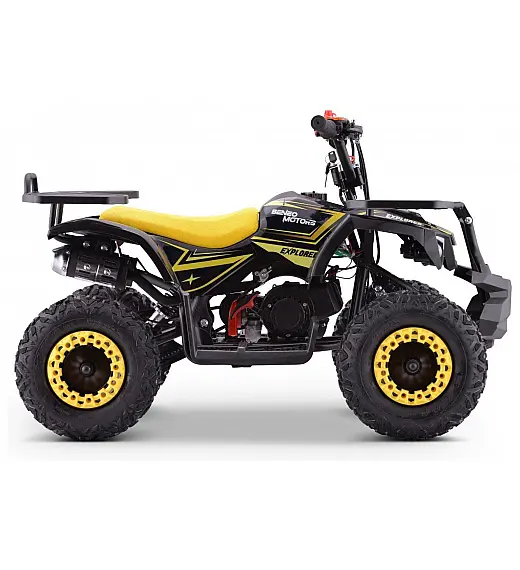 Quad za djecu Explorer, benzinski 50cc, 40km/h, do 60 kg, žuti