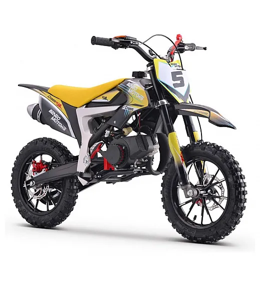 Otroški moto cross CROSS SX 50 cm³, 1,5 kW, 40 km/h, rumen Beneo