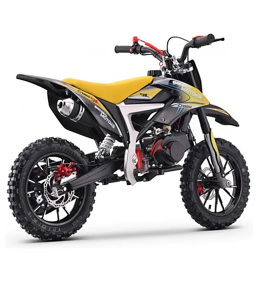 Otroški moto cross CROSS SX 50 cm³, 1,5 kW, 40 km/h, rumen Beneo