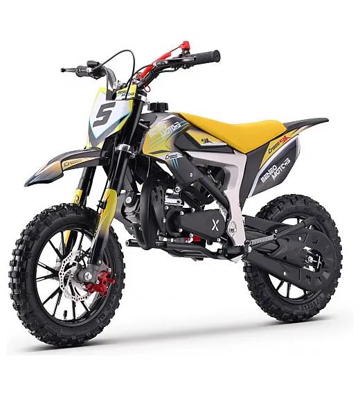 Otroški moto cross CROSS SX 50 cm³, 1,5 kW, 40 km/h, rumen Beneo