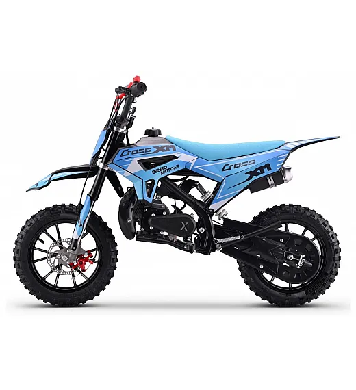Moto CROSS XM, 50cc, 1,5 kW, dvotaktni, disk zavore, moder Beneo