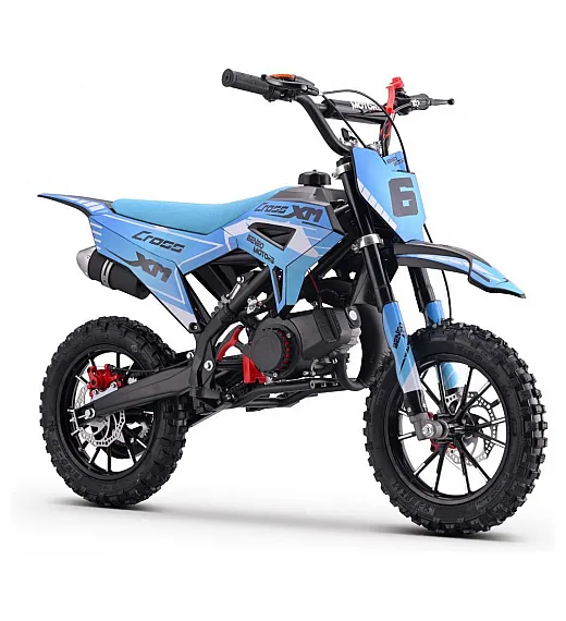 Moto CROSS XM, 50cc, 1,5 kW, dvotaktni, disk zavore, moder Beneo