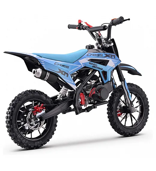Moto CROSS XM, 50cc, 1,5 kW, dvotaktni, disk zavore, moder Beneo