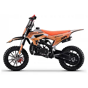 Moto CROSS XM, 50cc, 1,5 kW, dvotaktni, disk zavore, oranžna