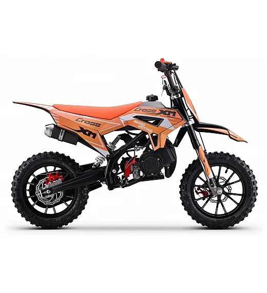 Moto CROSS XM, 50cc, 1,5 kW, dvotaktni, disk zavore, oranžna Beneo