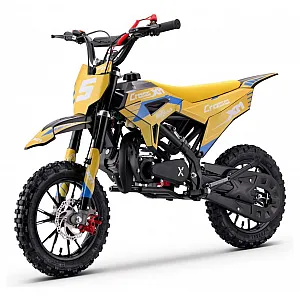 Moto CROSS XM, 50cc, 1,5 kW, dvotaktni, disk zavore, rumena