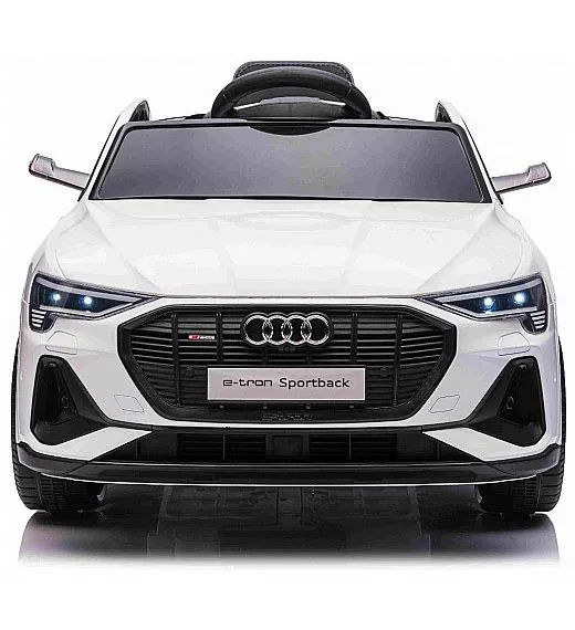 11V Audi E-tron Sportback - dječji akumulatorski auto, bijeli
