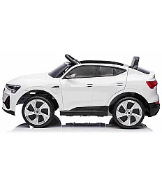 11V Audi E-tron Sportback Li - otroški avto na akumulator, bel
