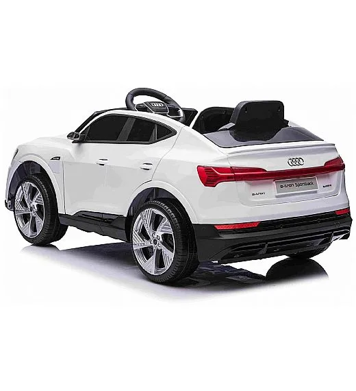 11V Audi E-tron Sportback - dječji akumulatorski auto, bijeli