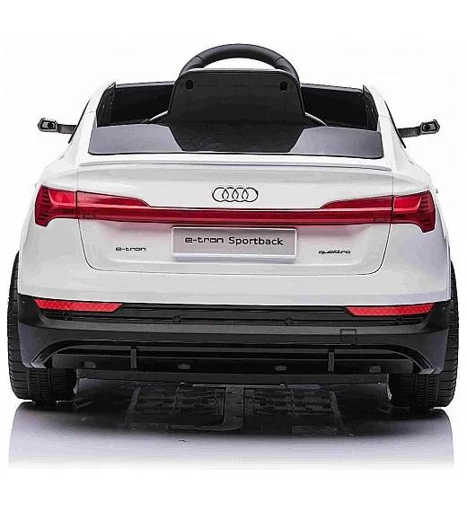 11V Audi E-tron Sportback - dječji akumulatorski auto, bijeli