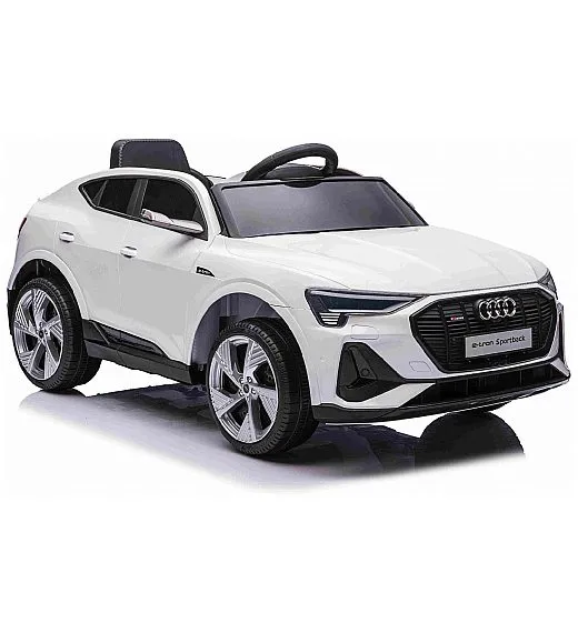 11V Audi E-tron Sportback - dječji akumulatorski auto, bijeli