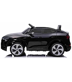 11V Audi E-tron Sportback - otroški avto na akumulator, črn